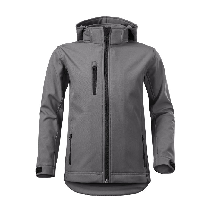Blouson softshell enfant Performance 535 - gris acier