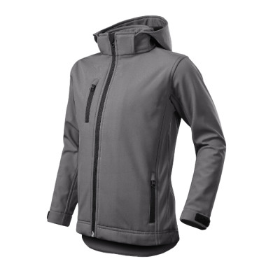 Blouson softshell enfant Performance 535 - gris acier