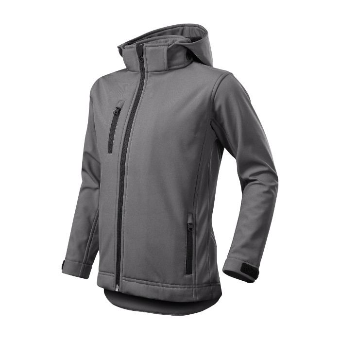 Blouson softshell enfant Performance 535 - gris acier
