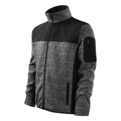 Blouson softshell homme Casual 550 - knit gray