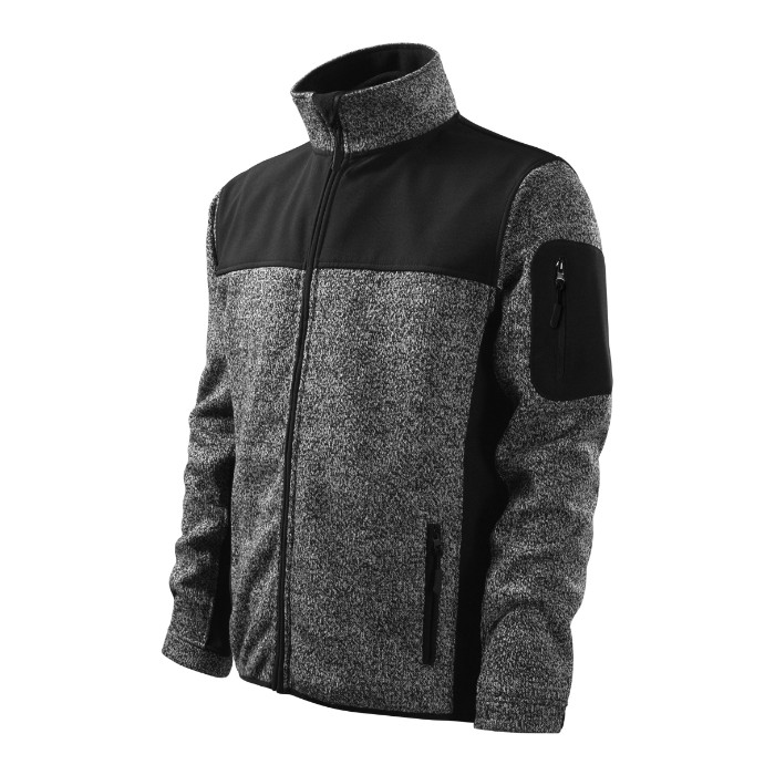 Blouson softshell homme Casual 550 - knit gray