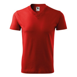 Tee-shirt unisex V-neck 102 - rouge