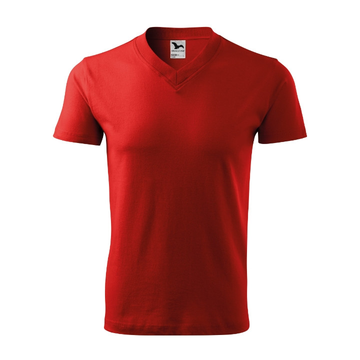 Tee-shirt unisex V-neck 102 - rouge