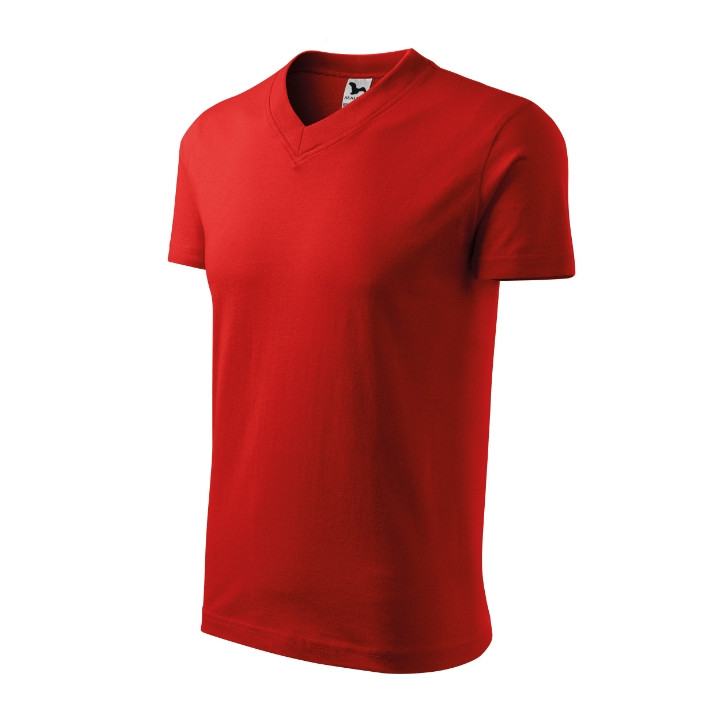 Tee-shirt unisex V-neck 102 - rouge