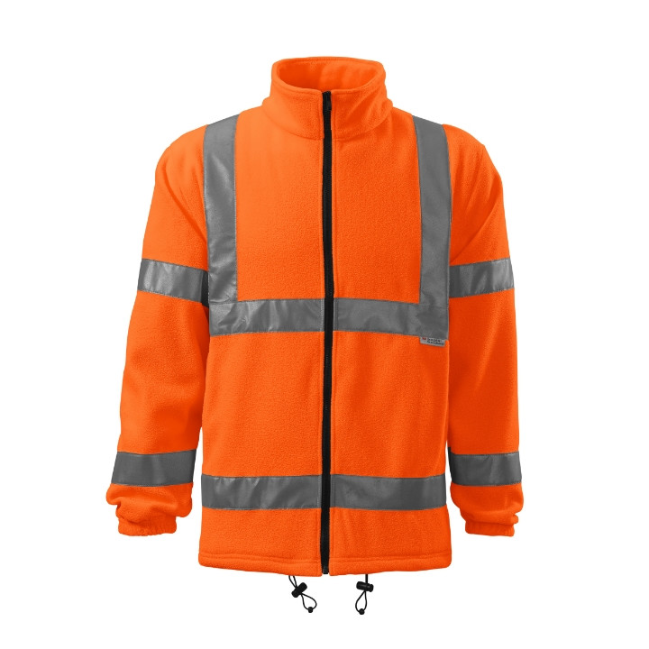 Fleece unisex HV Fleece Jacket 5V1 - orange fluorescent