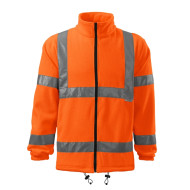 Fleece unisex HV Fleece Jacket 5V1 - orange fluorescent