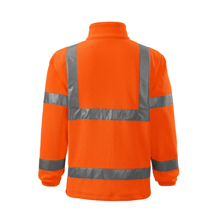 Fleece unisex HV Fleece Jacket 5V1 - orange fluorescent