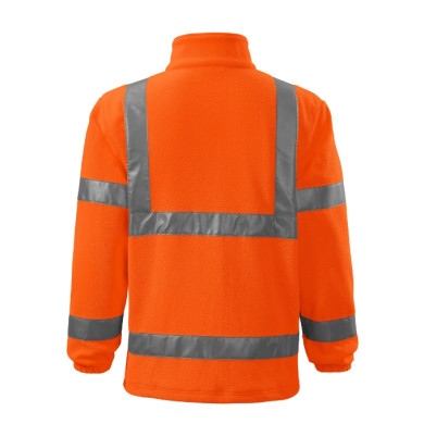 Fleece unisex HV Fleece Jacket 5V1 - orange fluorescent