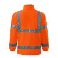 Fleece unisex HV Fleece Jacket 5V1 - orange fluorescent