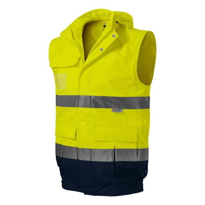 Blouson unisex HV Guard 4 in 1 5V2 - jaune fluorescent