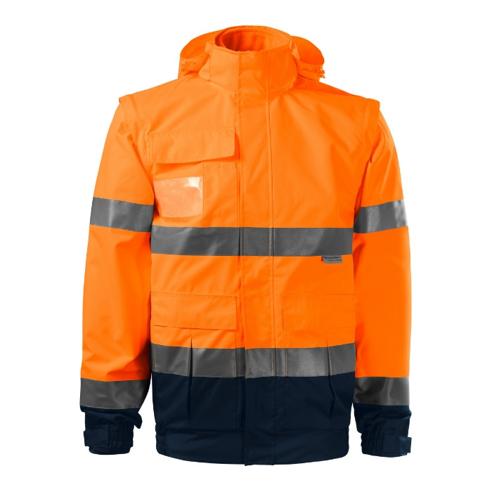 Blouson unisex HV Guard 4 in 1 5V2 - orange fluorescent