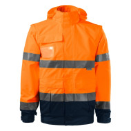Blouson unisex HV Guard 4 in 1 5V2 - orange fluorescent