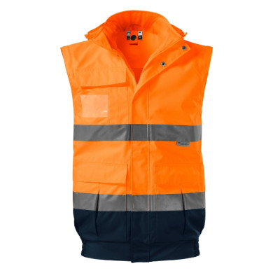 Blouson unisex HV Guard 4 in 1 5V2 - orange fluorescent