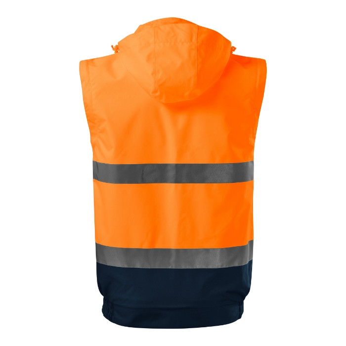 Blouson unisex HV Guard 4 in 1 5V2 - orange fluorescent