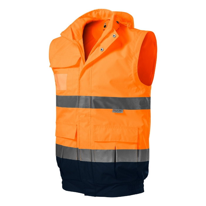Blouson unisex HV Guard 4 in 1 5V2 - orange fluorescent