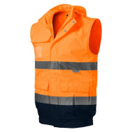 Blouson unisex HV Guard 4 in 1 5V2 - orange fluorescent
