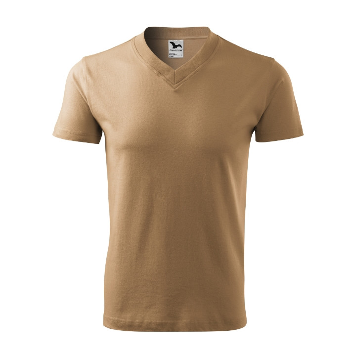 Tee-shirt unisex V-neck 102 - sable