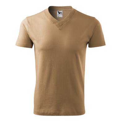 Tee-shirt unisex V-neck 102 - sable