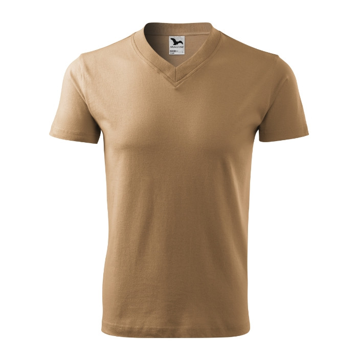 Tee-shirt unisex V-neck 102 - sable