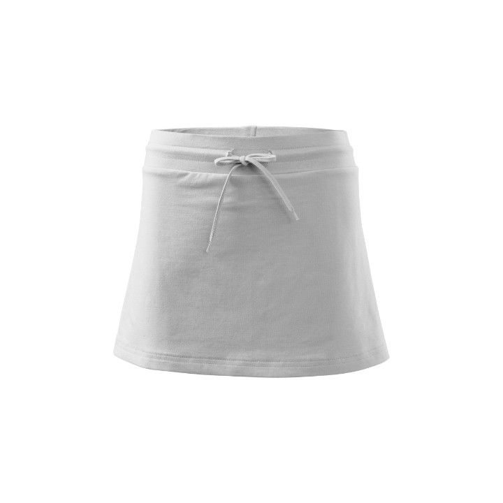 Jupe femme Two in one 604 - blanc