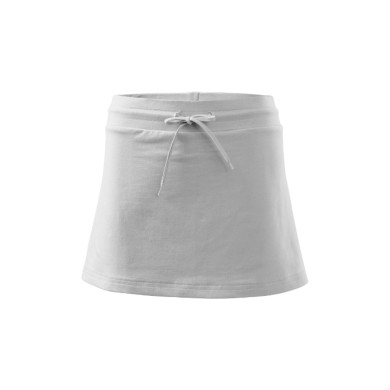 Jupe femme Two in one 604 - blanc
