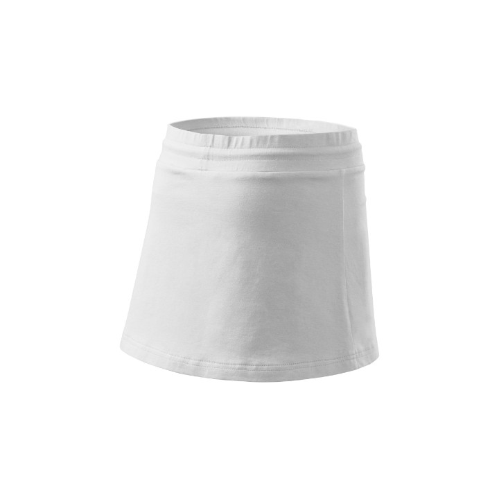 Jupe femme Two in one 604 - blanc