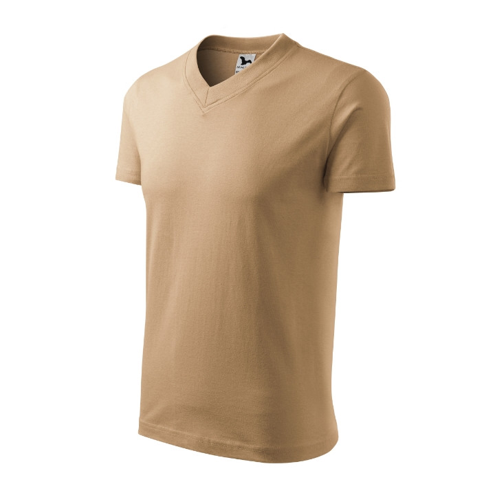 Tee-shirt unisex V-neck 102 - sable