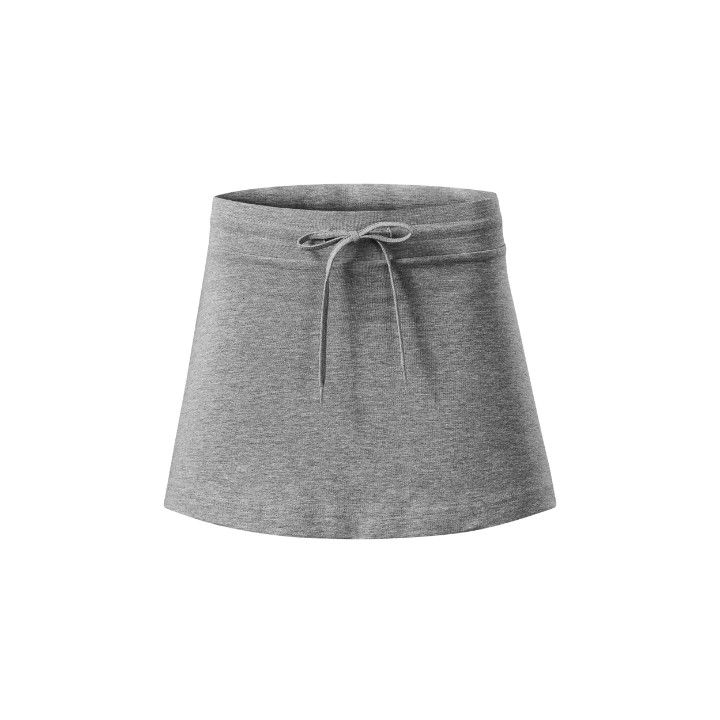Jupe femme Two in one 604 - gris chiné foncé