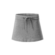 Jupe femme Two in one 604 - gris chiné foncé