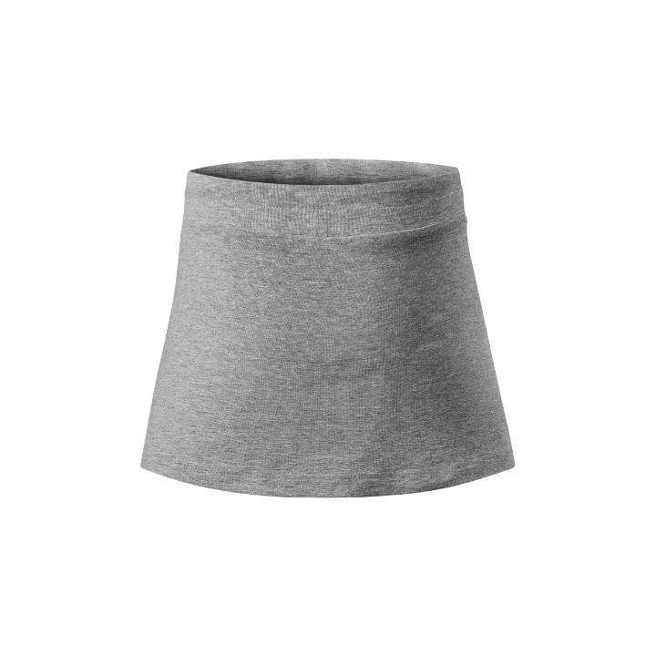 Jupe femme Two in one 604 - gris chiné foncé