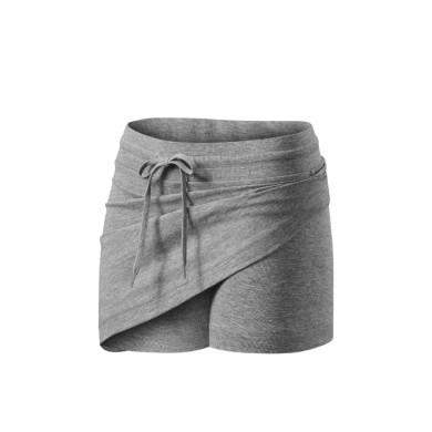 Jupe femme Two in one 604 - gris chiné foncé