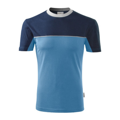 Tee-shirt unisex Colormix 109 - bleu azur