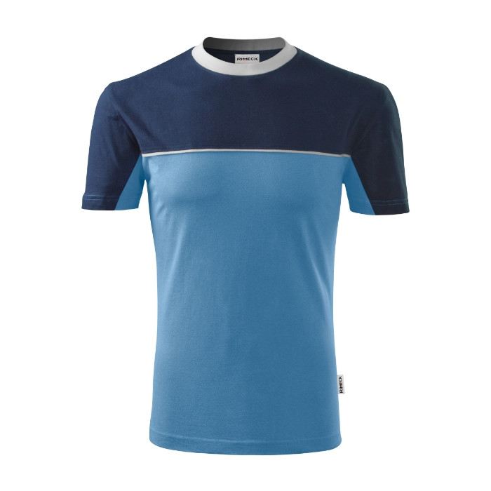 Tee-shirt unisex Colormix 109 - bleu azur