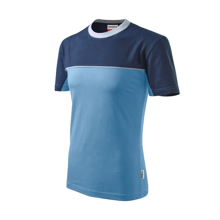 Tee-shirt unisex Colormix 109 - bleu azur