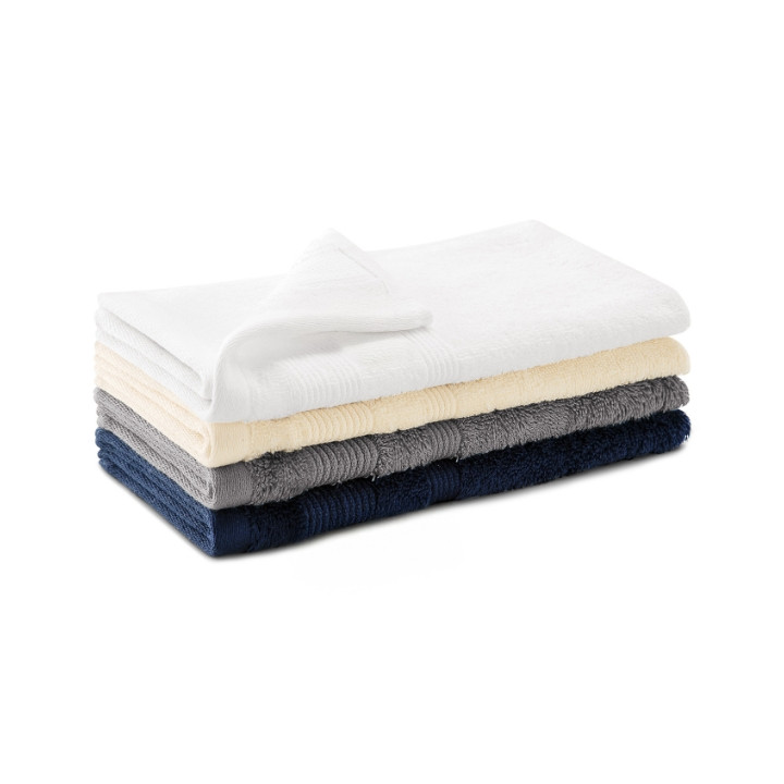 Petite serviette unisex Organic (GOTS) 916 - argent vieilli