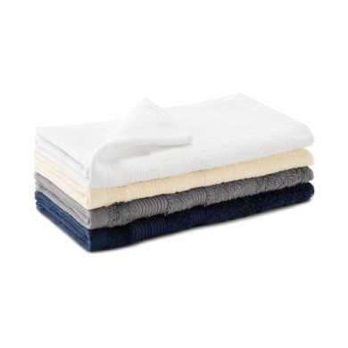 Petite serviette unisex Organic (GOTS) 916 - argent vieilli