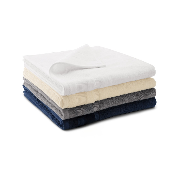 Serviette de bain unisex Organic (GOTS) 918 - blanc