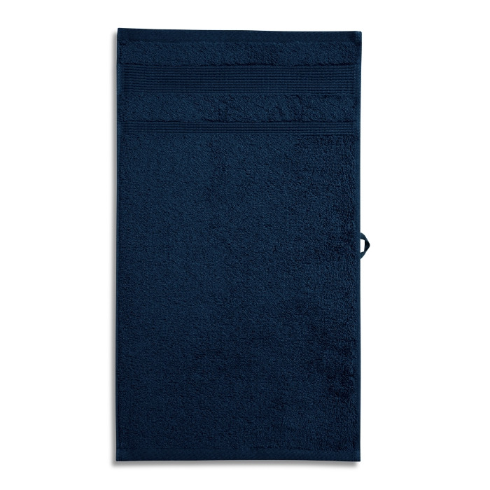 Serviette de bain unisex Organic (GOTS) 918 - bleu marine