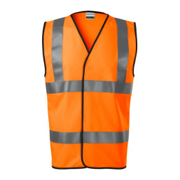 Gilet de sécurité unisex HV Bright 9V3 - orange fluorescent
