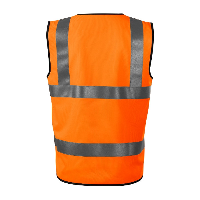 Gilet de sécurité unisex HV Bright 9V3 - orange fluorescent