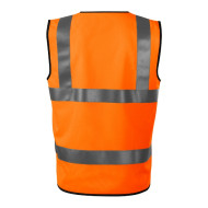Gilet de sécurité unisex HV Bright 9V3 - orange fluorescent