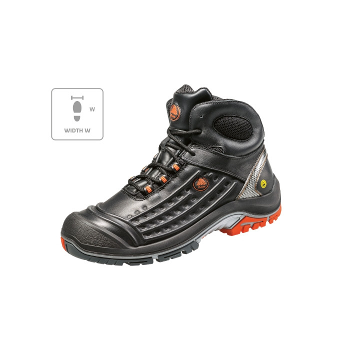Chaussures de sécurité montantes unisex Vector W B07 - noir