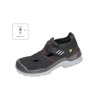 Sandales de sécurité unisex Act 151 W B09 - noir