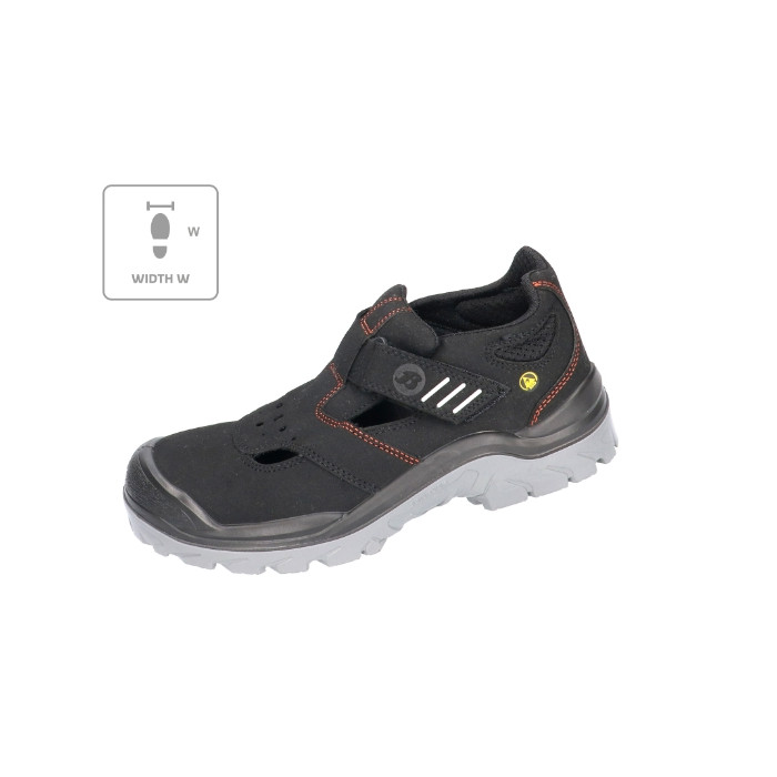 Sandales de sécurité unisex Act 151 W B09 - noir