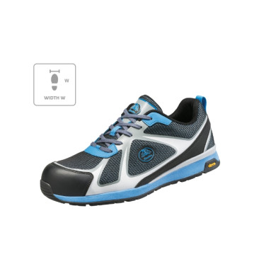 Chaussures de sécurité basses unisex Bright 021 W B20 - bleu