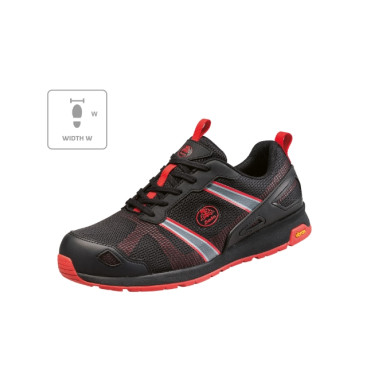 Chaussures de sécurité basses unisex Bright 031 W B21 - noir