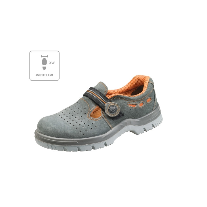 Sandales de sécurité unisex Riga XW B22 - gris foncé