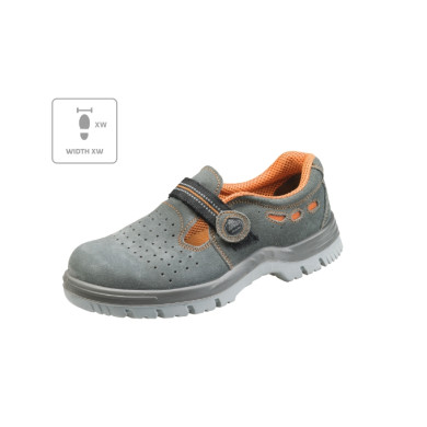 Sandales de sécurité unisex Riga XW B22 - gris foncé