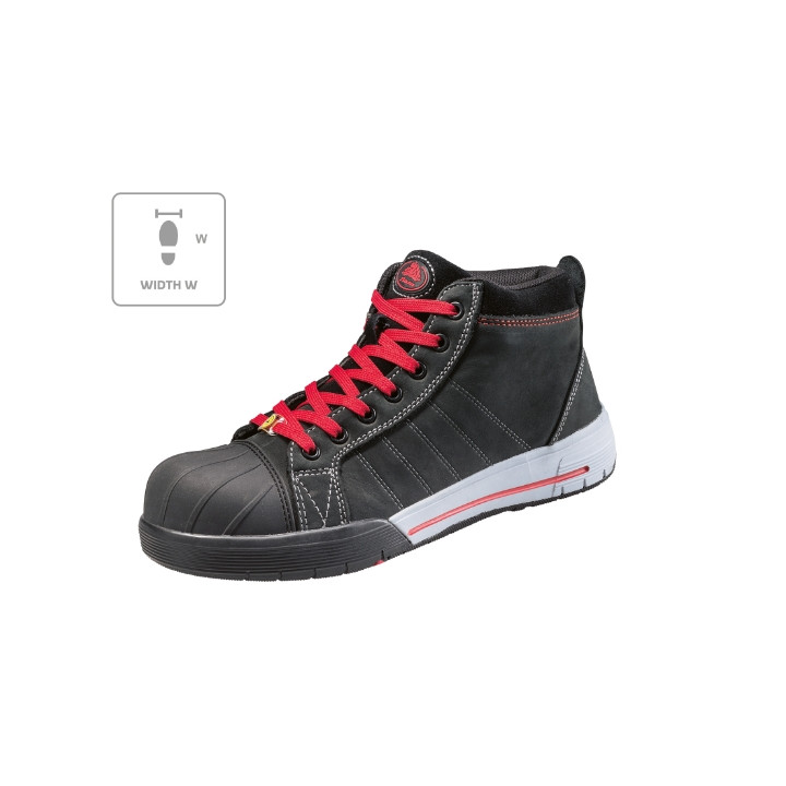 Chaussures de sécurité montantes unisex Bickz 733 W B28 - noir