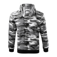 Sweatshirt homme Camo Zipper C19 - camouflage gray